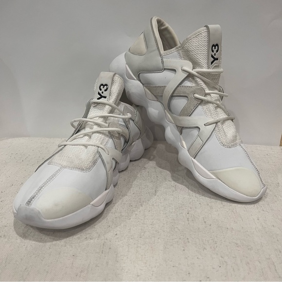 Adidas Y-3 Kyujo Low White Men's Size 11.5 S82125 - Picture 1 of 13